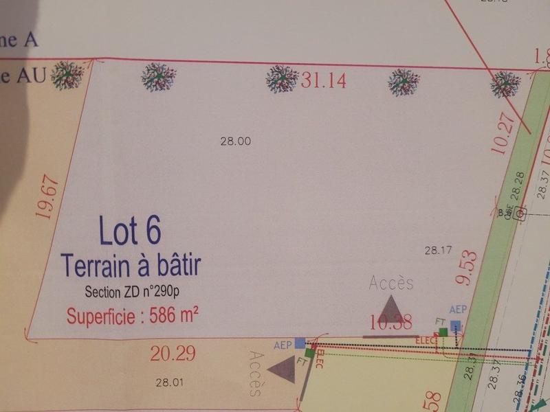 Terrain - 586 m²