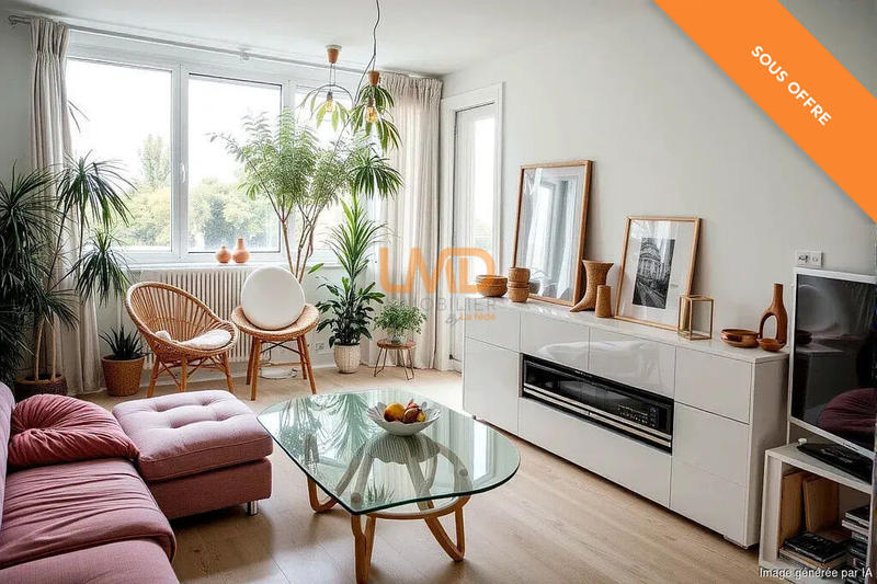 Appartement - 56 m² - 3 pièces