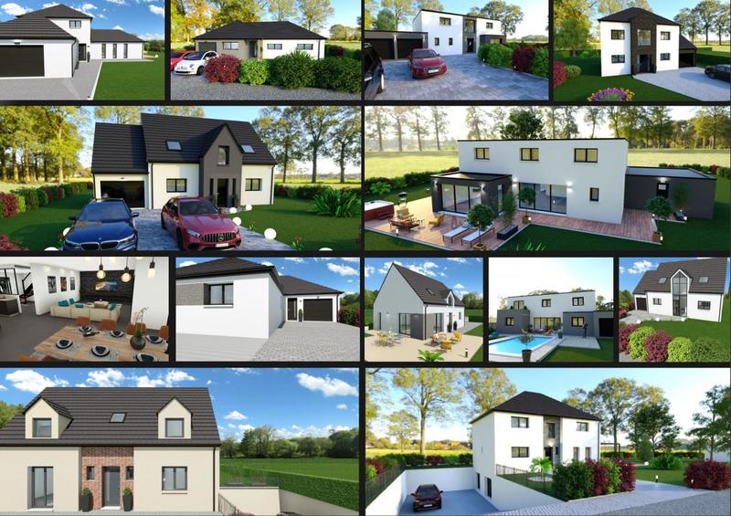 Terrain constructible - 1 600 m²