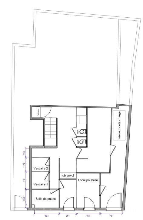 Local commercial - 190 m²