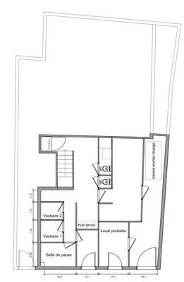 Local commercial - 190 m²