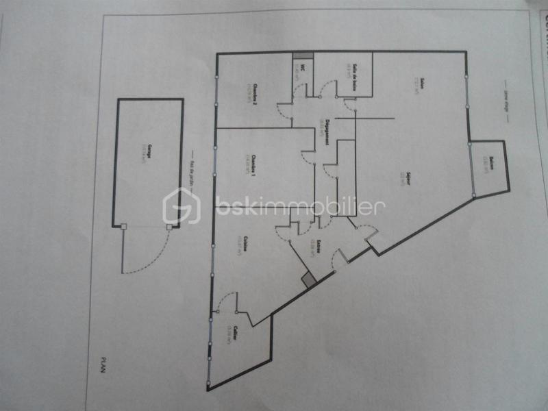 Appartement - 100 m² - 4 pièces