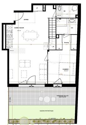 Appartement - 113 m² - 5 pièces