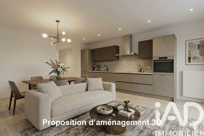 Appartement - 59 m² - 3 pièces
