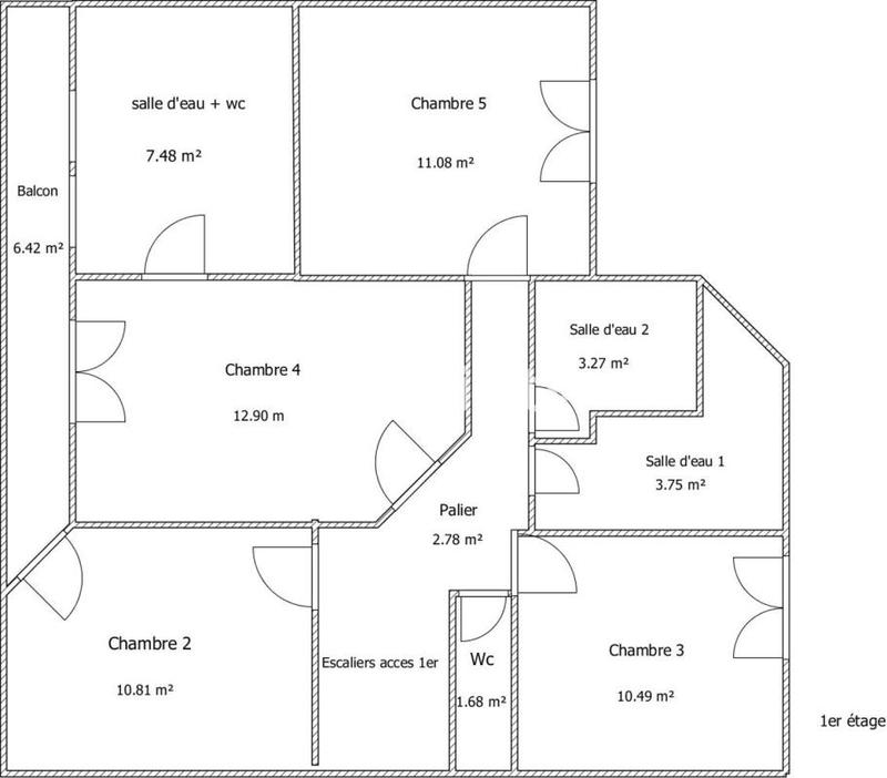 Maison - 200 m² - 9 pièces