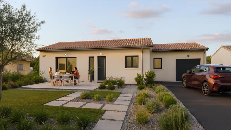 Maison - 96 m² - 4 pièces