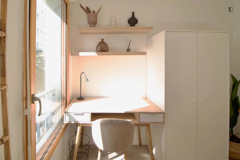 Chambre - 9 m² - 5 pièces