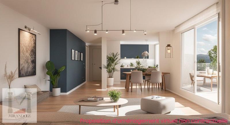 Appartement - 63 m² - 3 pièces