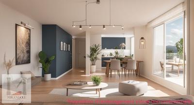 Appartement - 63 m² - 3 pièces