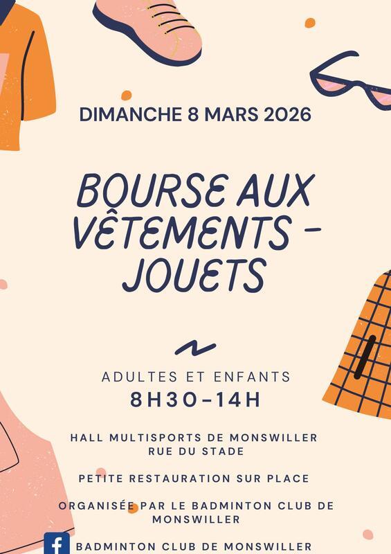 Bourse aux vêtements et jouets