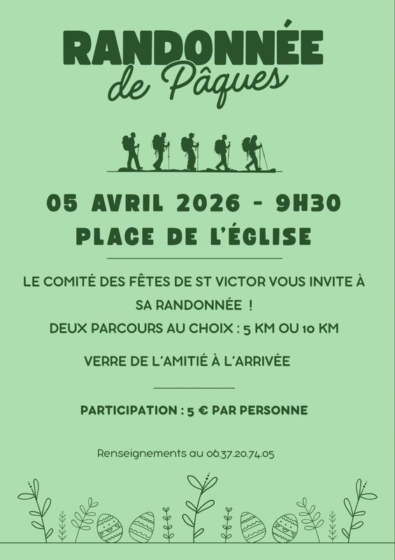 Randonnée de Pâques