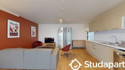 Chambre - 9 m² - 1 pièce