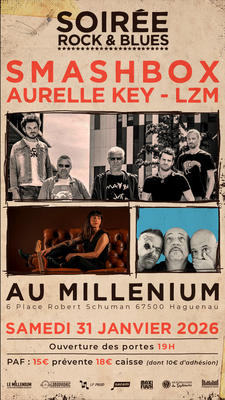 Soirée Rock Blues au Millénium