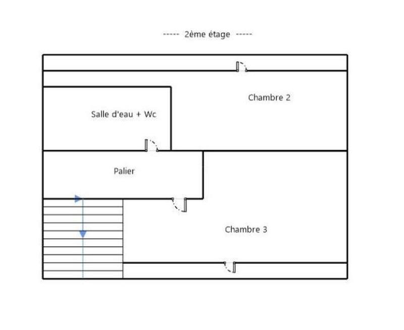 Maison de ville - 81 m² - 4 pièces