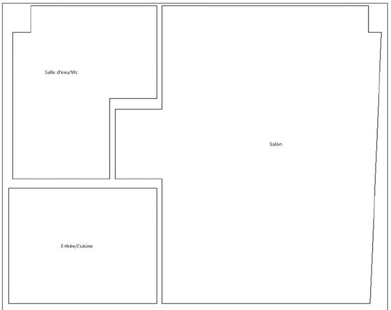 Studio - 18 m² - 1 pièce