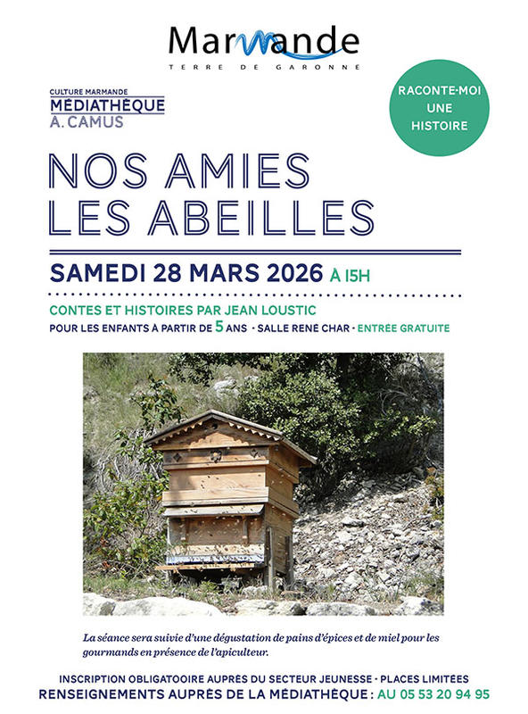 Raconte-moi une histoire -" Nos amies les abeilles "par Jean Loustic