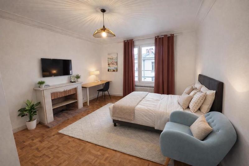Chambre - 21 m² - 1 pièce