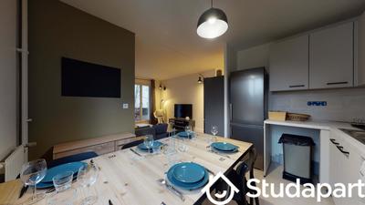 Chambre - 9 m² - 1 pièce