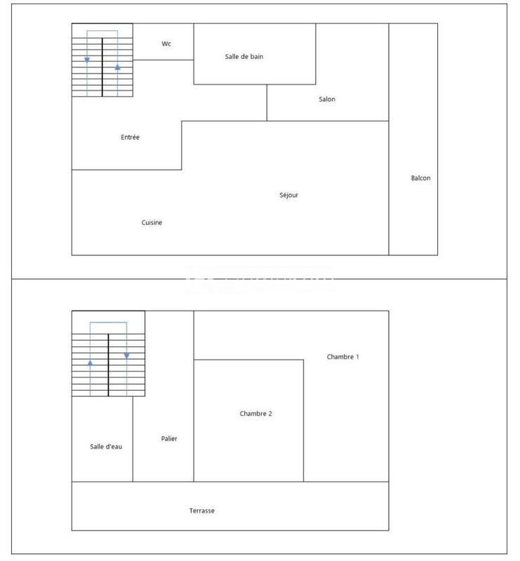 Appartement - 89 m² - 3 pièces