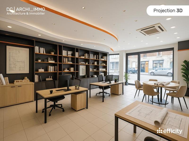 Bureau - 345 m² - 6 pièces