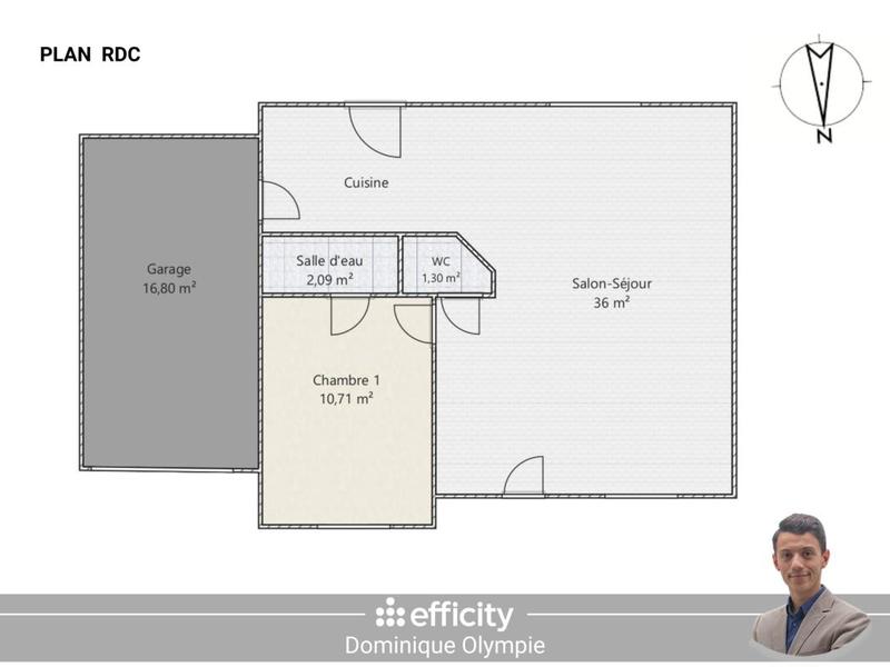 Maison - 85 m² - 6 pièces