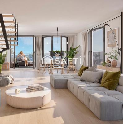 Appartement - 99 m² - 4 pièces