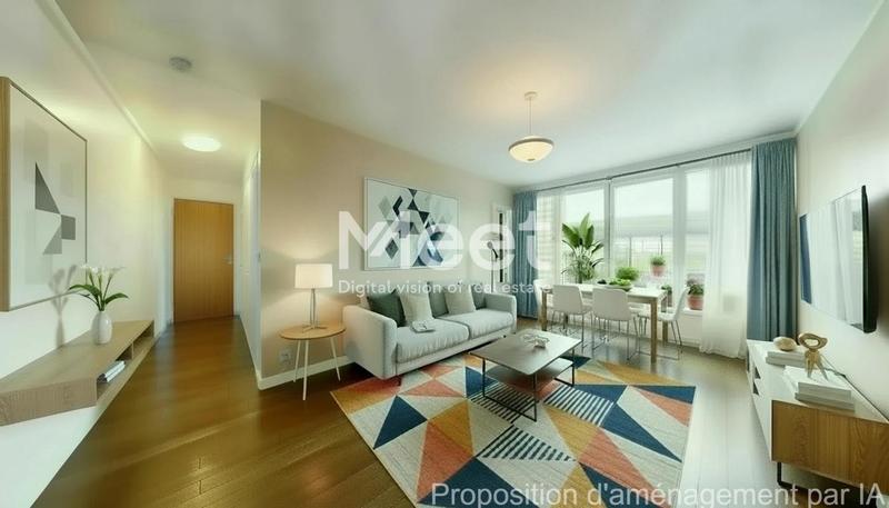 Appartement - 51 m² - 3 pièces