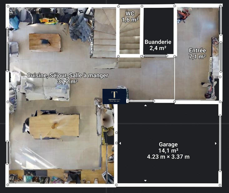 Maison contemporaine - 89 m² - 5 pièces