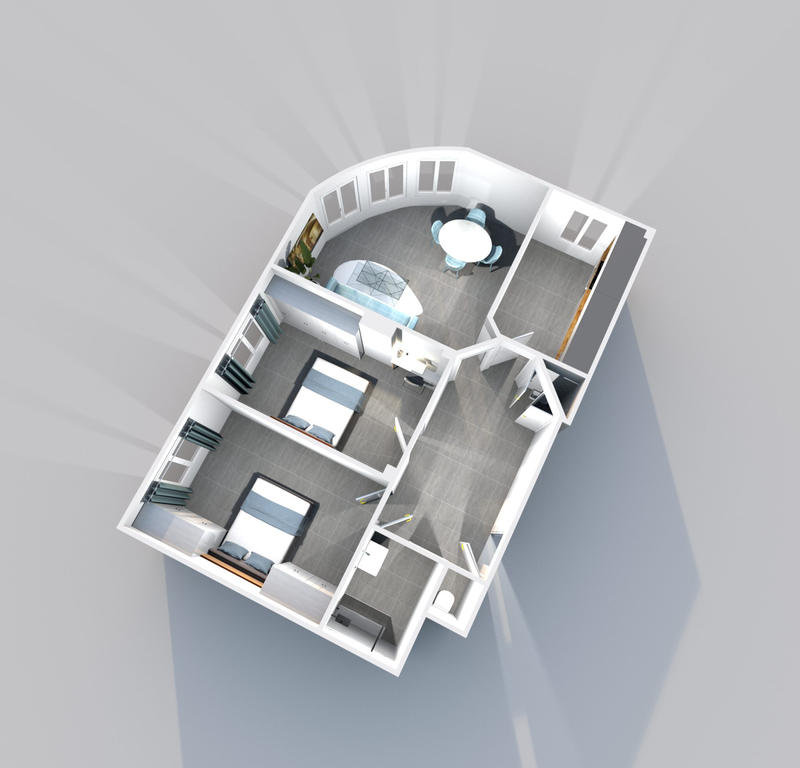 Appartement - 69 m² - 3 pièces