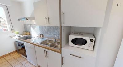 Chambre - 22 m² - 3 pièces