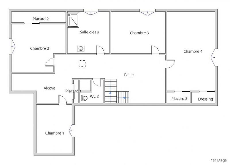 Maison - 190 m² - 7 pièces