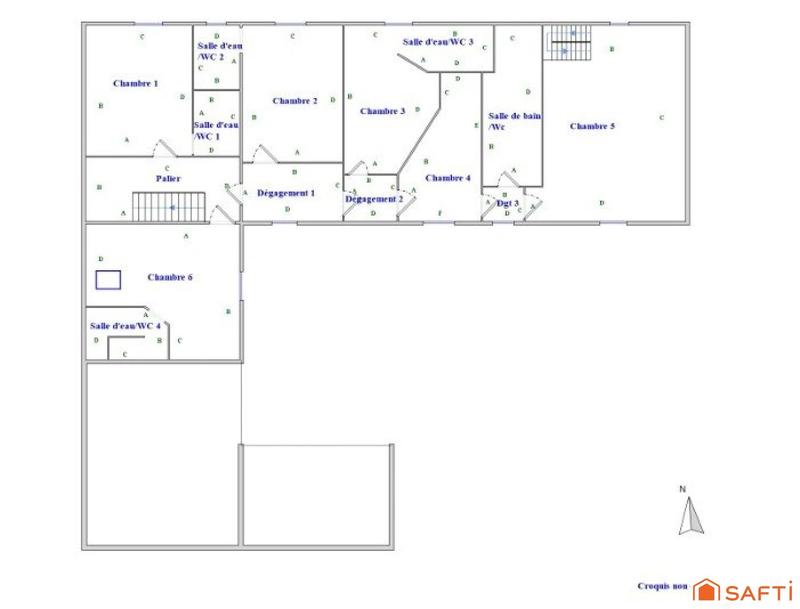 Maison - 300 m² - 9 pièces