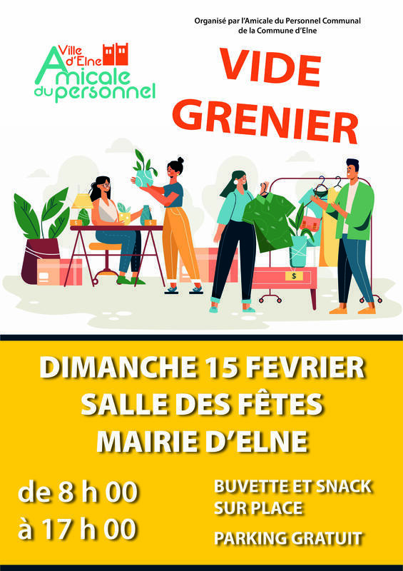 Vide grenier de l'amicale du personnel communal