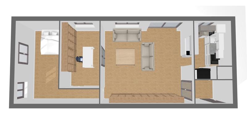 Appartement - 80 m² - 3 pièces