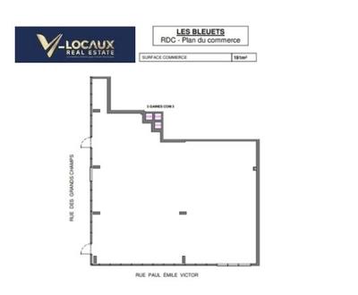 Local commercial - 191 m²