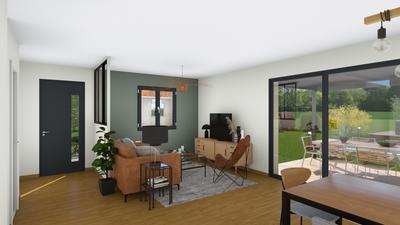 Maison - 105 m² - 6 pièces