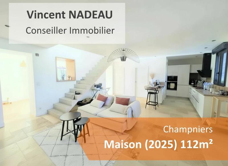 Maison - 112 m² - 4 pièces