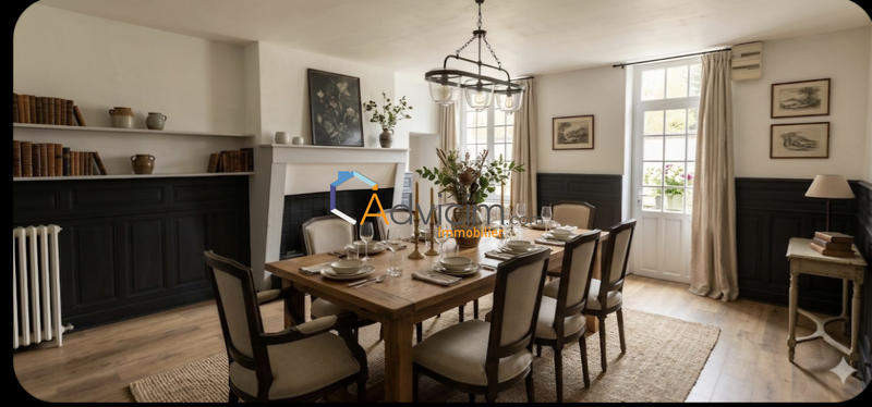 Maison ancienne - 123 m² - 5 pièces