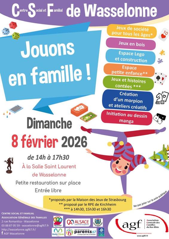 Journée Jeux en Famille