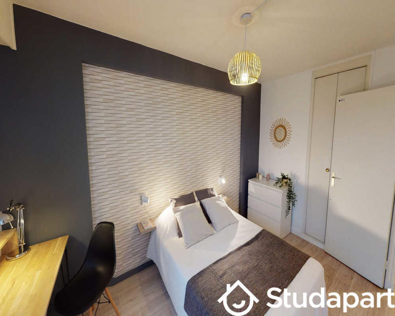 Chambre - 40 m² - 1 pièce