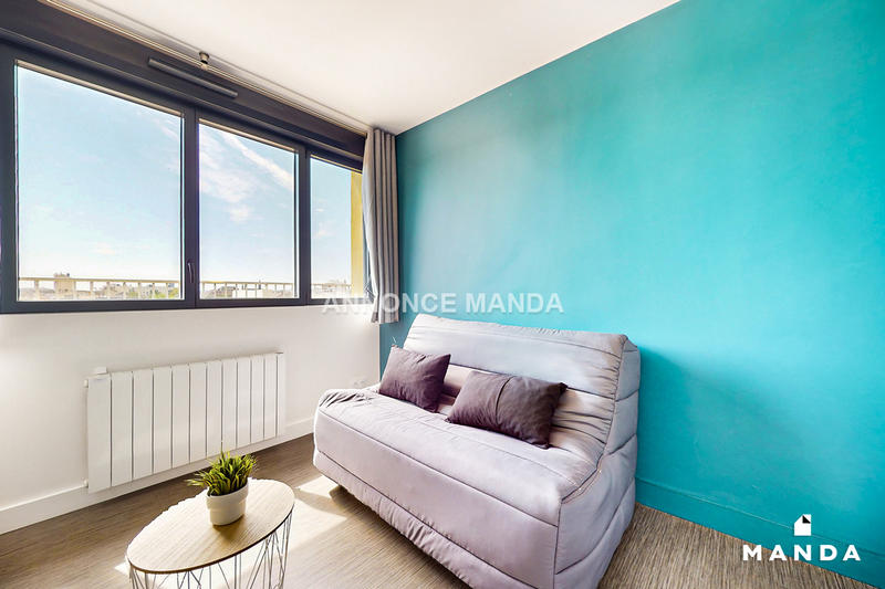 Studio - 17 m² - 1 pièce