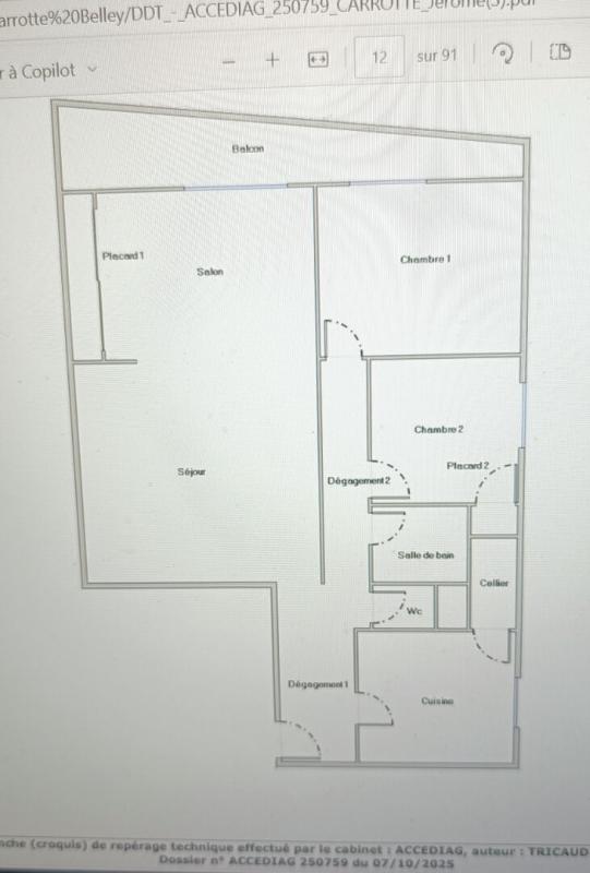 Appartement - 79 m² - 4 pièces