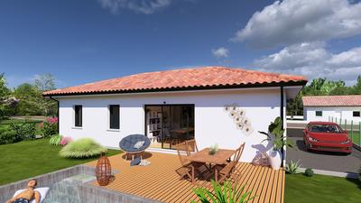 Maison - 85 m² - 4 pièces