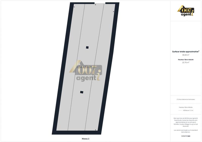 Duplex - 190 m² - 9 pièces