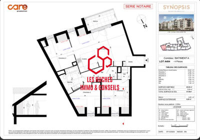 Appartement - 86 m² - 4 pièces