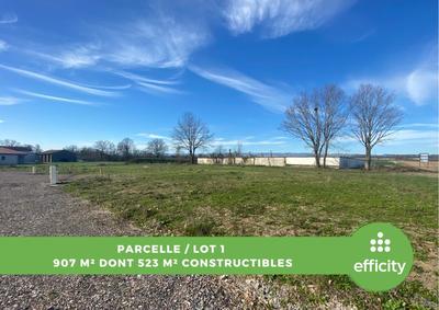 Terrain - 907 m²
