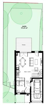 Maison - 103 m² - 4 pièces