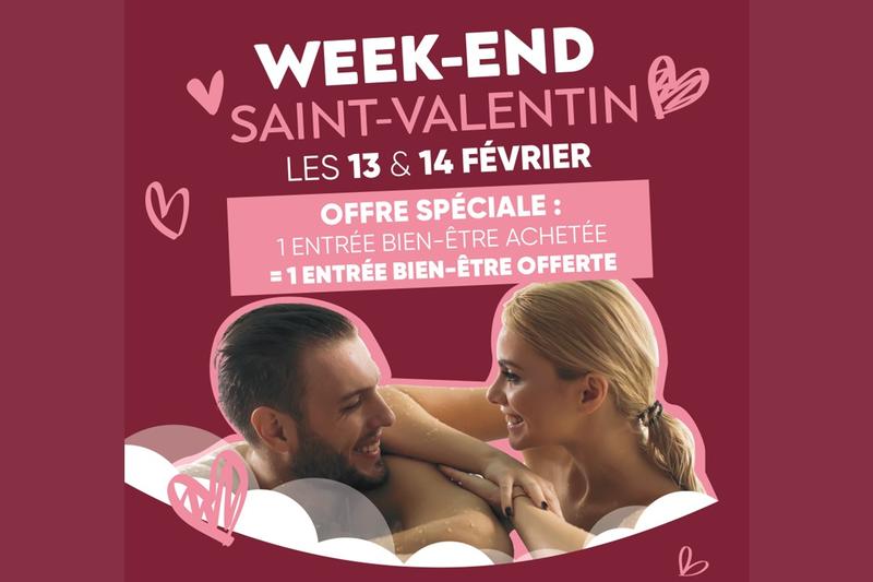 Offres Saint-Valentin à l'O Espace aquatique