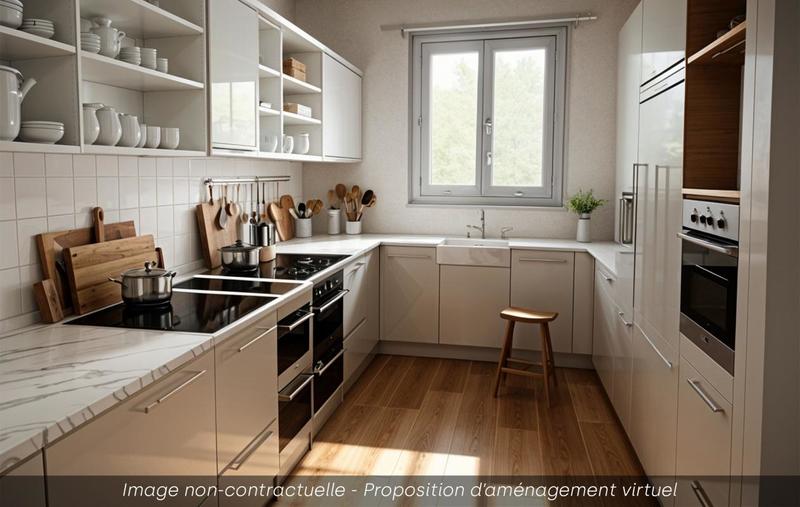 Appartement - 56 m² - 2 pièces