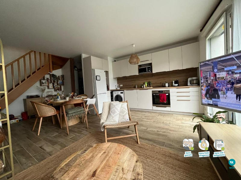 Duplex - 63 m² - 3 pièces